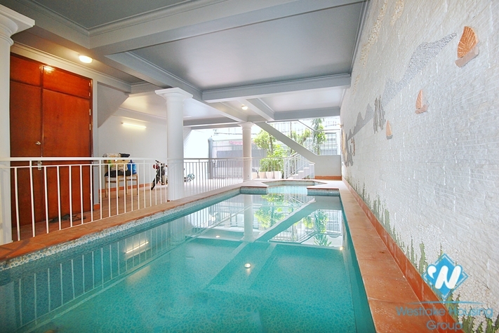 Charming house with swimming pool for rent in Westlake Tay Ho, Hanoi, Vietnam